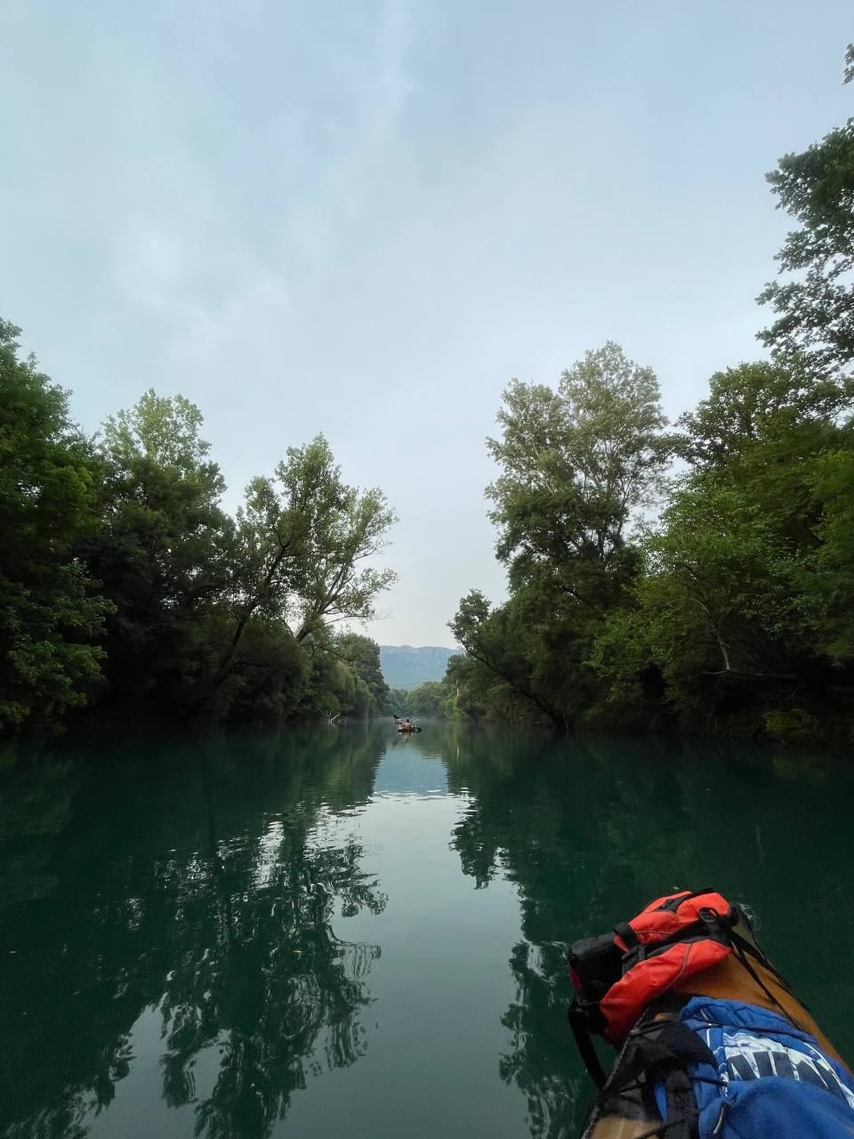 Kayaking the emerald Zeta river near Danilovgrad