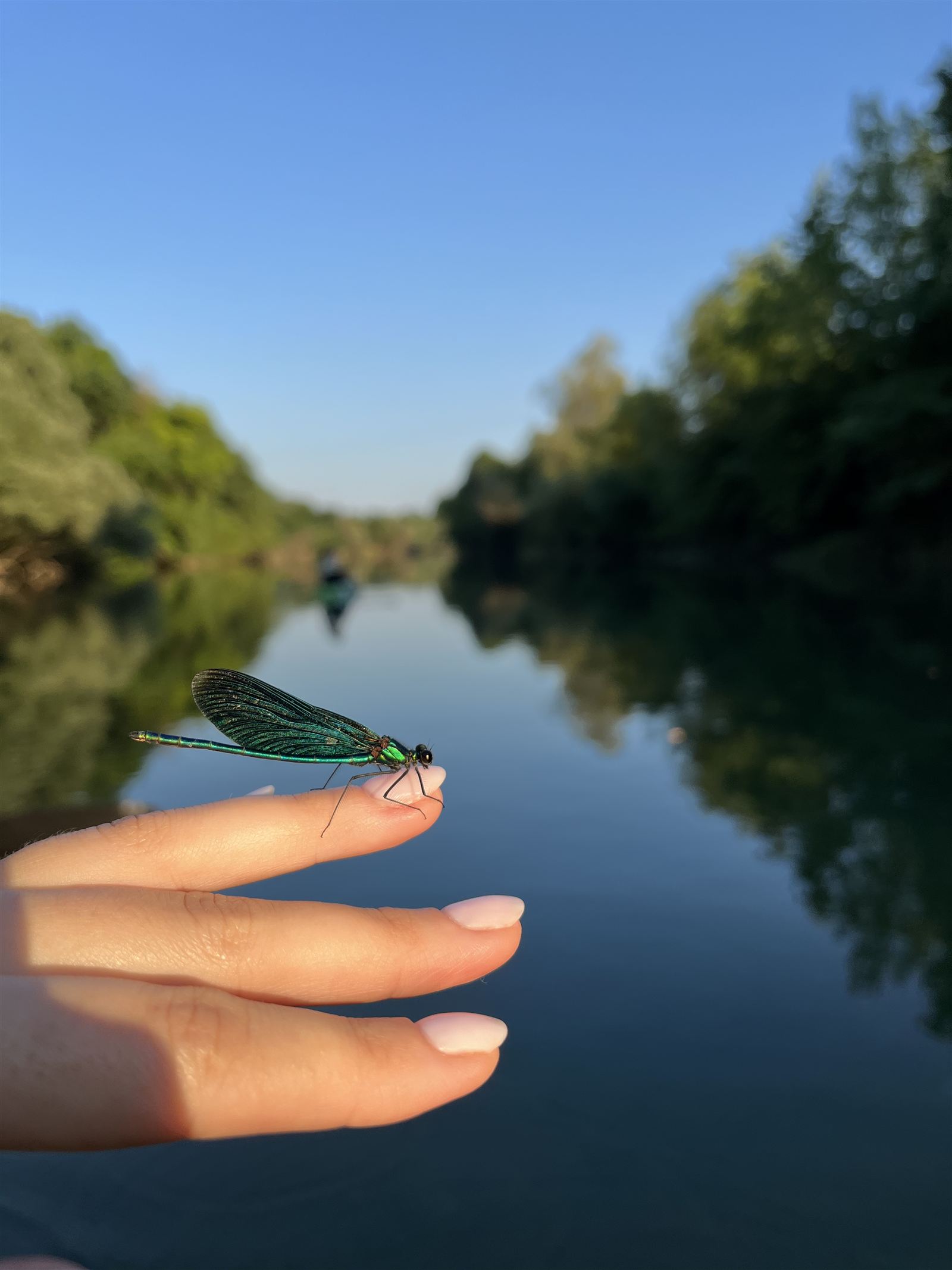 Kayak tour on the Zeta river